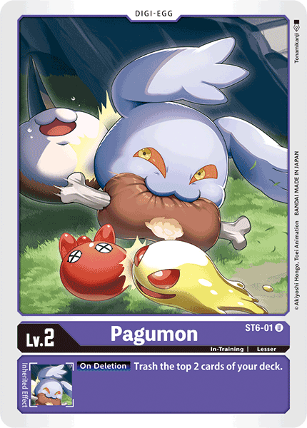 Pagumon [ST6-01] [Starter Deck: Venomous Violet] | Devastation Store