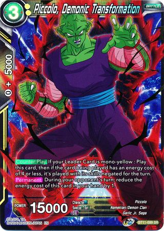 Piccolo, Demonic Transformation [BT11-099] | Devastation Store
