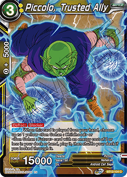 Piccolo, Trusted Ally (Common) [BT13-104] | Devastation Store