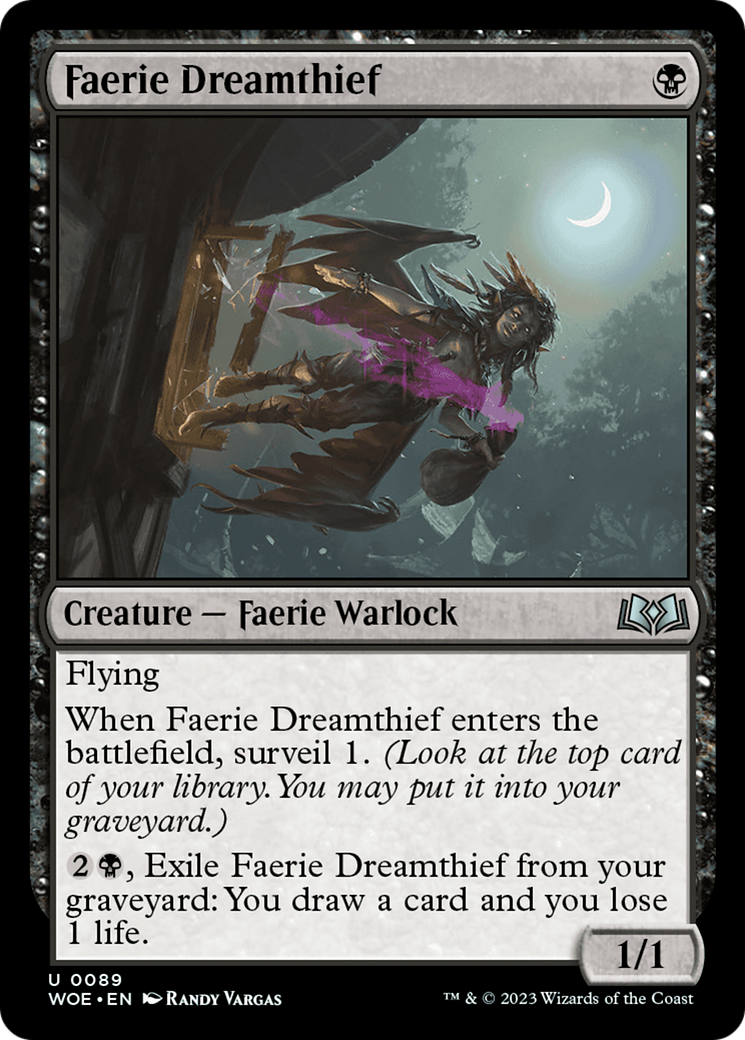 Faerie Dreamthief [Wilds of Eldraine] | Devastation Store