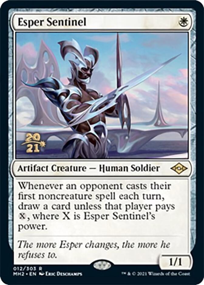 Esper Sentinel [Modern Horizons 2 Prerelease Promos] | Devastation Store