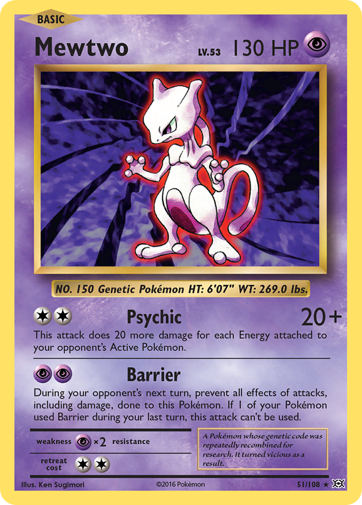 Mewtwo (51/108) [XY: Evolutions] | Devastation Store