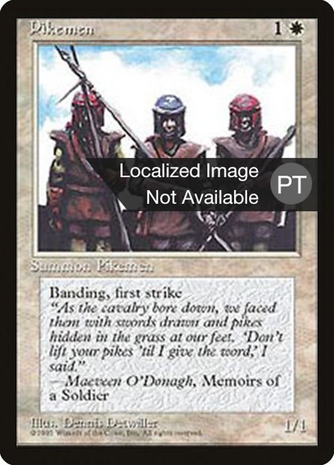 Pikemen [Fourth Edition (Foreign Black Border)] | Devastation Store