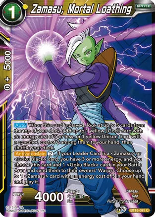Zamasu, Mortal Loathing [BT16-091] | Devastation Store