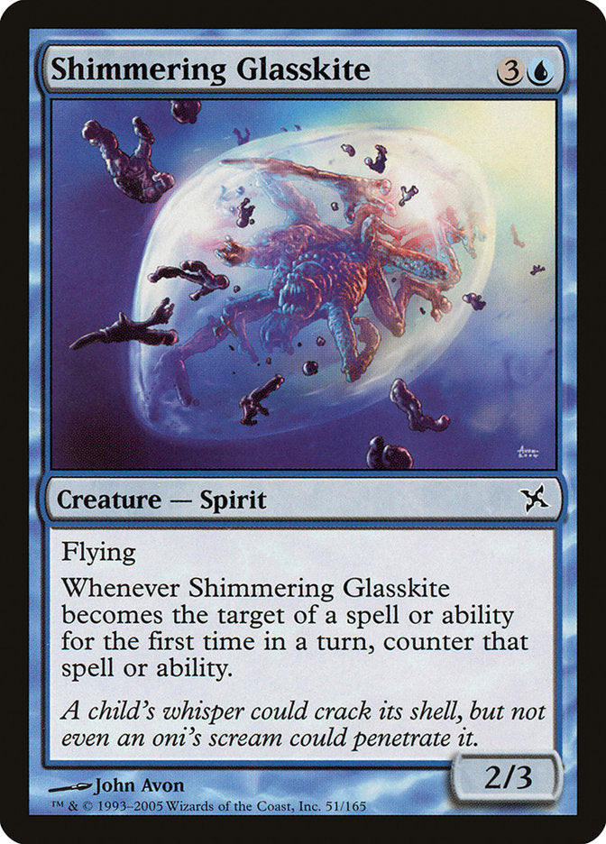 Shimmering Glasskite [Betrayers of Kamigawa] | Devastation Store