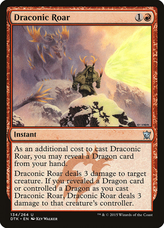 Draconic Roar [Dragons of Tarkir] - Devastation Store | Devastation Store
