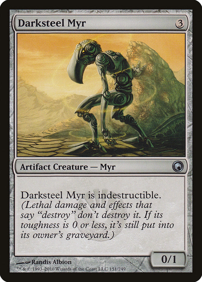 Darksteel Myr [Scars of Mirrodin] - Devastation Store | Devastation Store