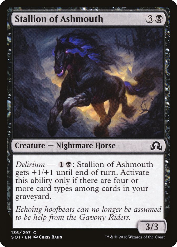 Stallion of Ashmouth [Shadows over Innistrad] - Devastation Store | Devastation Store