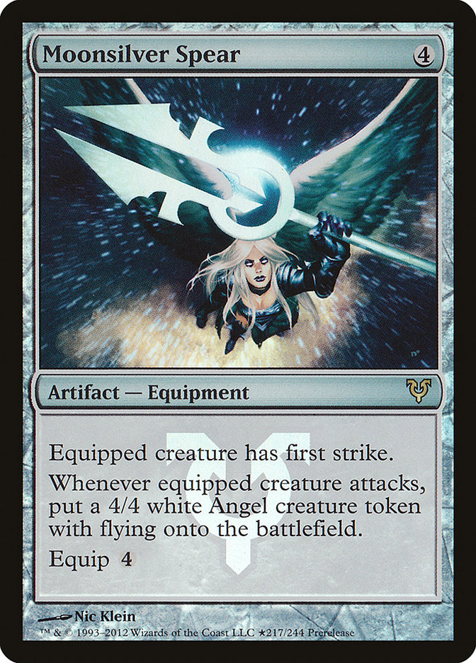 Moonsilver Spear [Avacyn Restored Prerelease Promos] - Devastation Store | Devastation Store