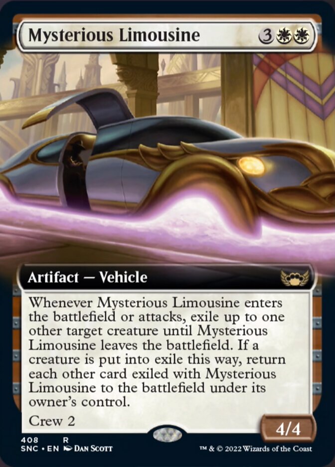 Mysterious Limousine (Extended Art) [Streets of New Capenna] | Devastation Store