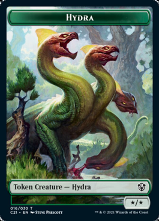 Hydra // Boar Token [Commander 2021 Tokens] | Devastation Store