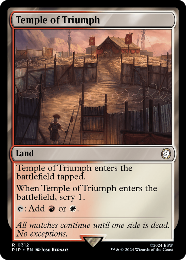 Temple of Triumph [Fallout] | Devastation Store