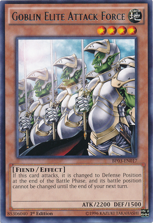Goblin Elite Attack Force [BP03-EN017] Rare | Devastation Store