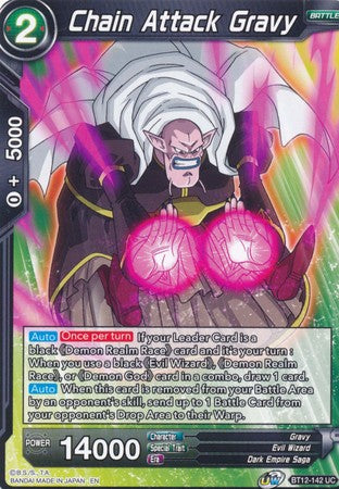 Chain Attack Gravy [BT12-142] | Devastation Store