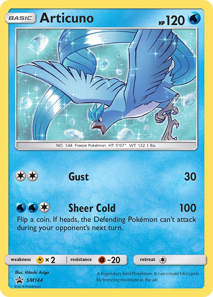 Articuno (SM144) [Sun & Moon: Black Star Promos] | Devastation Store