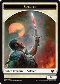 Soldier (004) // Elemental (009) Double-sided Token [Modern Horizons Tokens] | Devastation Store