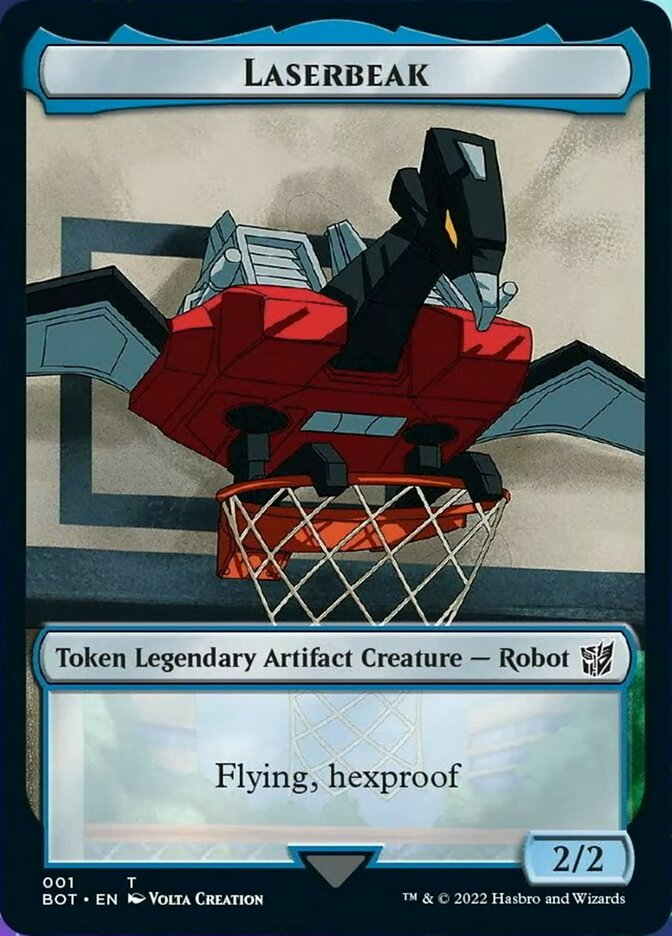 Laserbeak [Universes Beyond: Transformers Tokens] | Devastation Store