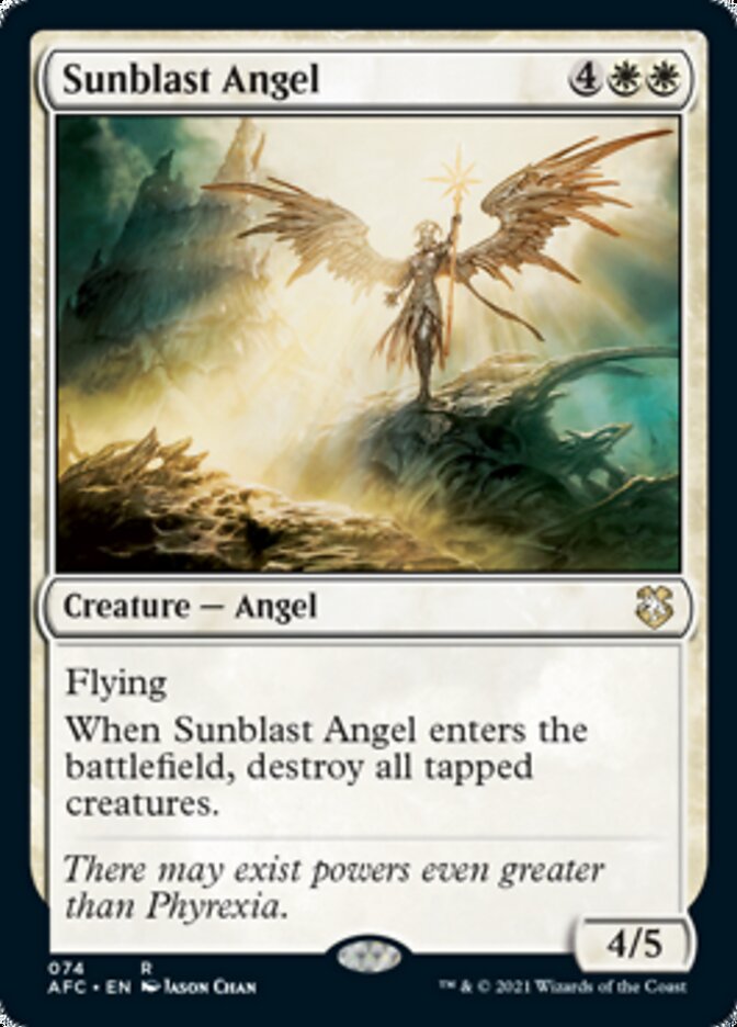 Sunblast Angel [Dungeons & Dragons: Adventures in the Forgotten Realms Commander] | Devastation Store