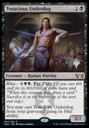 Tenacious Underdog (Promo Pack) [Streets of New Capenna Promos] | Devastation Store
