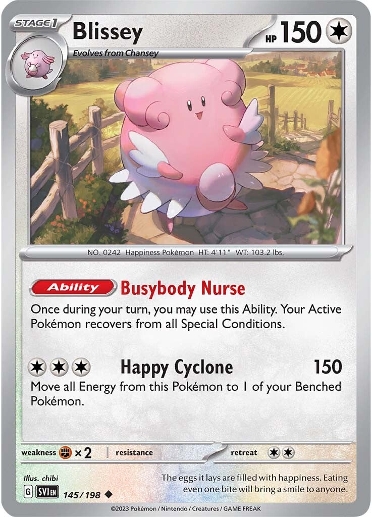 Blissey (145/198) [Scarlet & Violet: Base Set] | Devastation Store