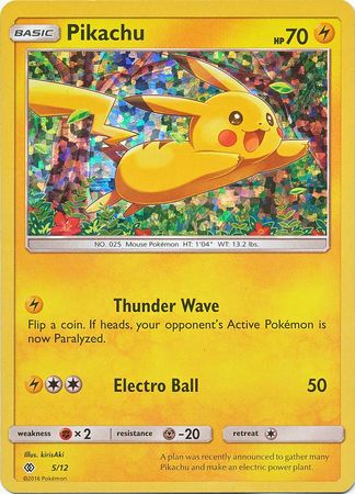 Pikachu (5/12) [McDonald's Promos: 2017 Collection] | Devastation Store