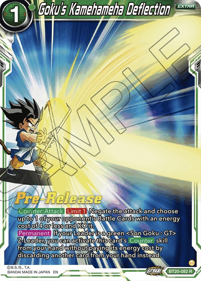 Goku's Kamehameha Deflection (BT20-082) [Power Absorbed Prerelease Promos] | Devastation Store