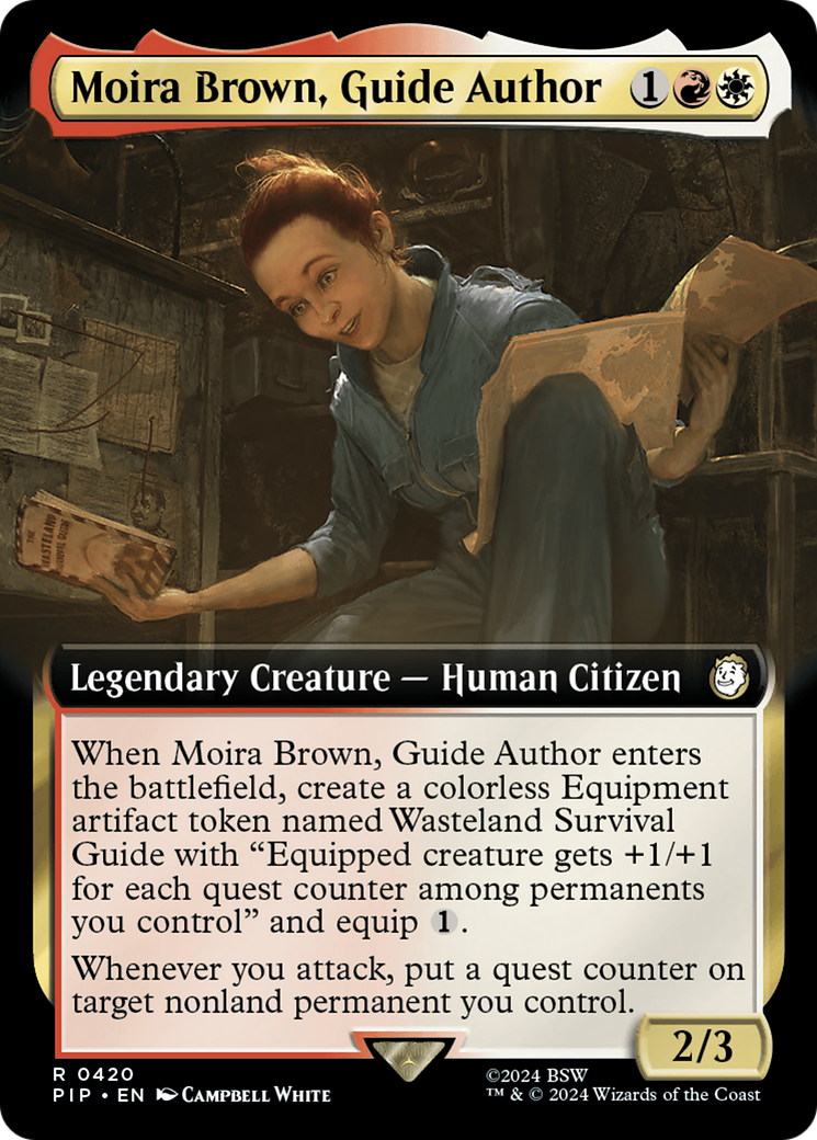 Moira Brown, Guide Author (Extended Art) [Fallout] | Devastation Store