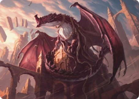 Velomachus Lorehold Art Card [Strixhaven: School of Mages Art Series] | Devastation Store