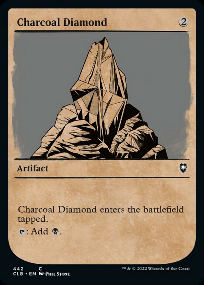 Charcoal Diamond (Showcase) [Commander Legends: Battle for Baldur's Gate] | Devastation Store