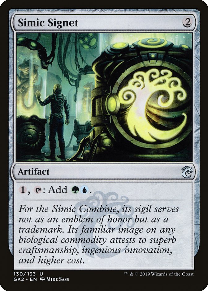 Simic Signet [Ravnica Allegiance Guild Kit] | Devastation Store