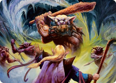 Den of the Bugbear (Dungeon Module) Art Card [Dungeons & Dragons: Adventures in the Forgotten Realms Art Series] | Devastation Store