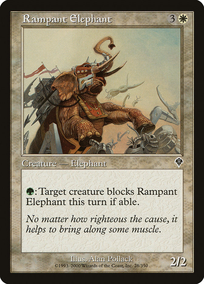 Rampant Elephant [Invasion] - Devastation Store | Devastation Store