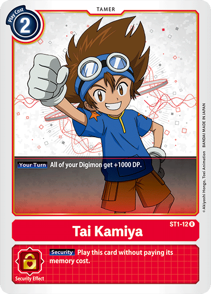 Tai Kamiya [ST1-12] [Starter Deck: Gaia Red] | Devastation Store