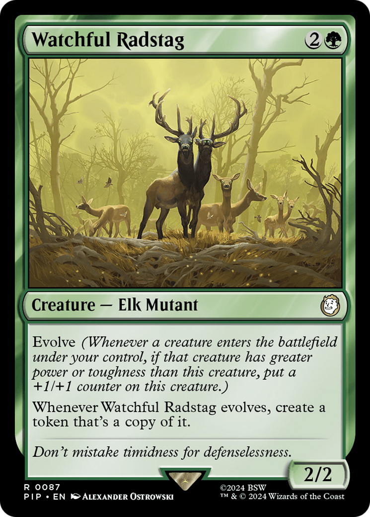 Watchful Radstag [Fallout] | Devastation Store