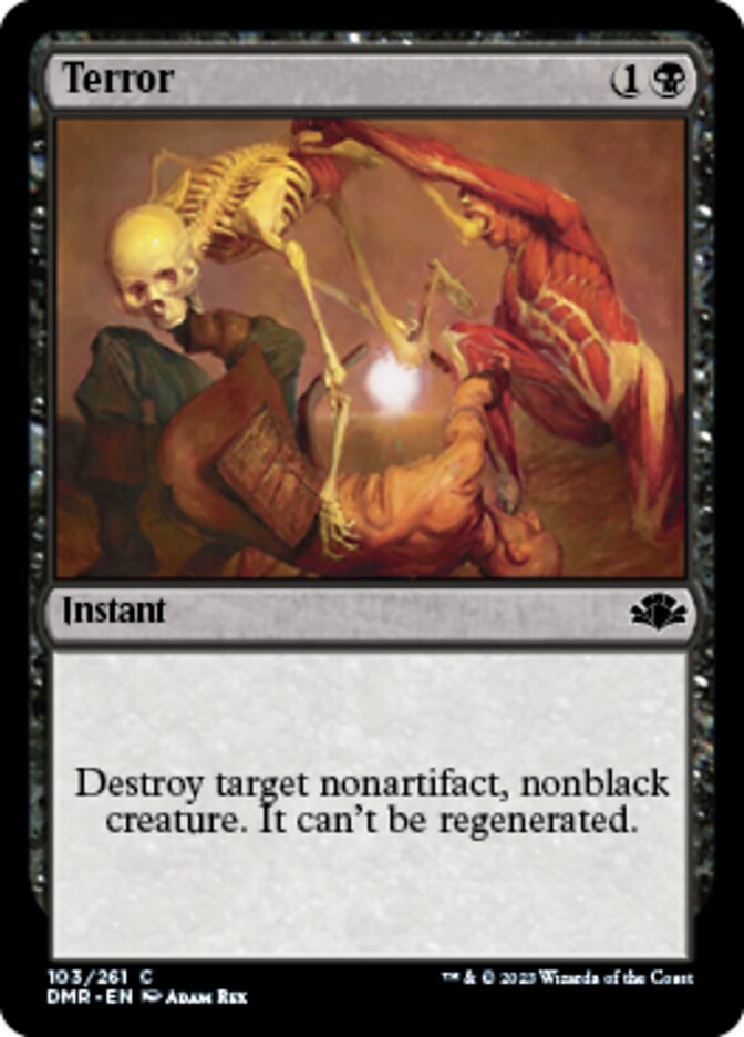 Terror [Dominaria Remastered] | Devastation Store