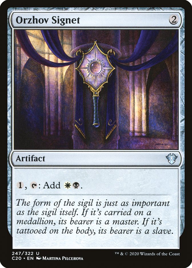 Orzhov Signet [Commander 2020] | Devastation Store