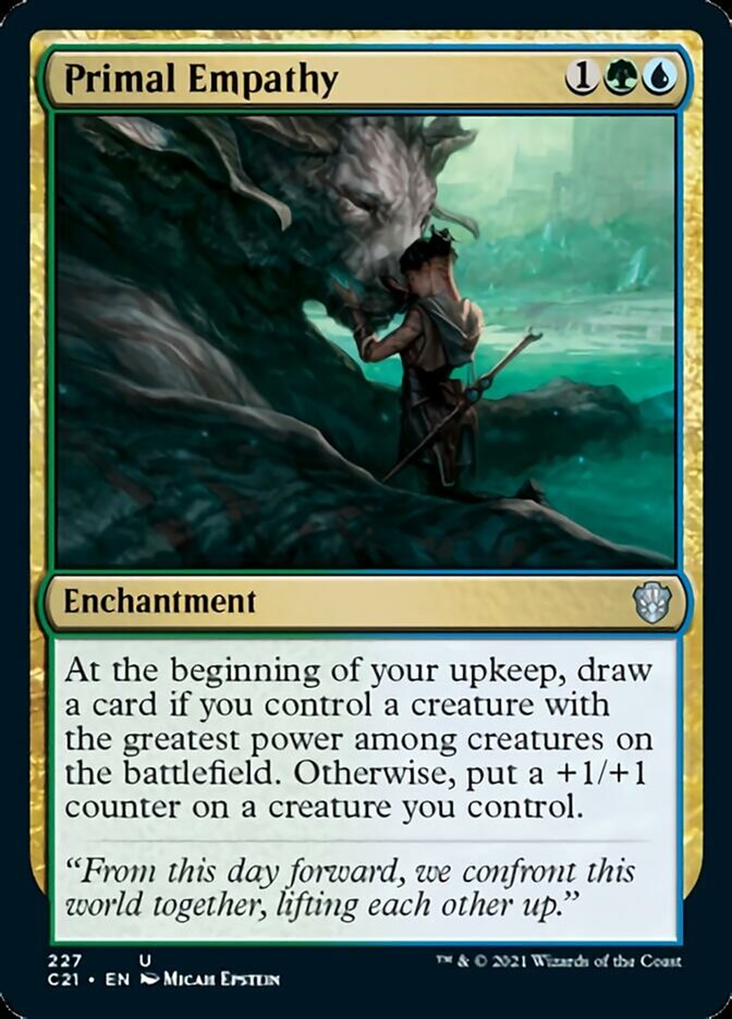 Primal Empathy [Commander 2021] | Devastation Store