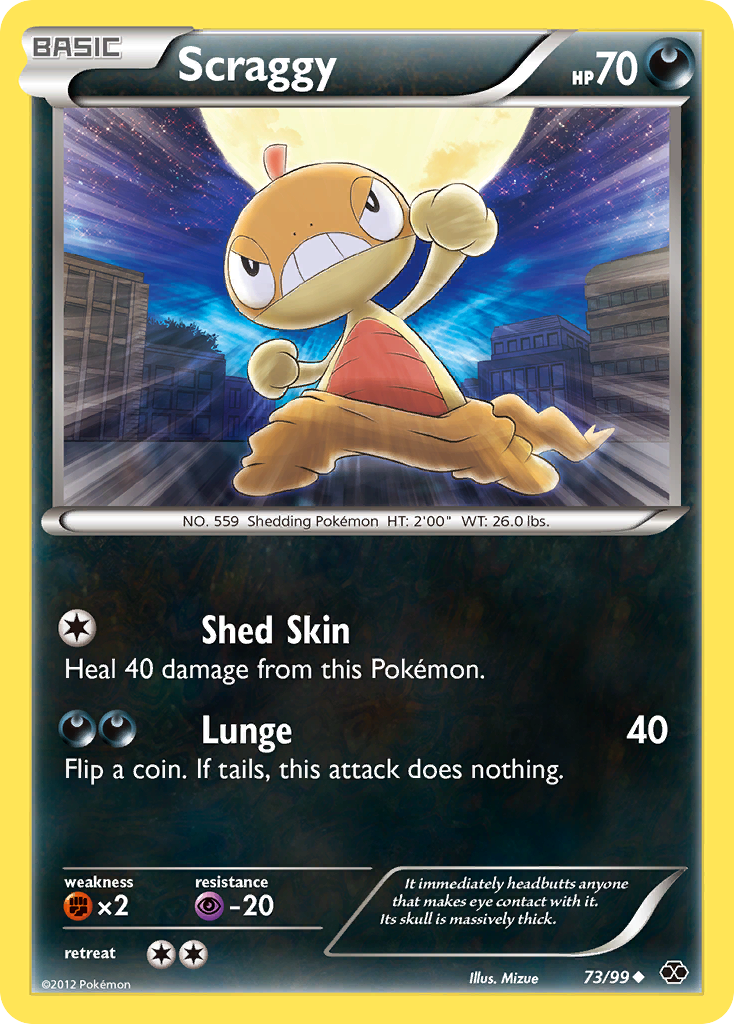 Scraggy (73/99) [Black & White: Next Destinies] | Devastation Store