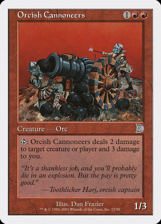 Orcish Cannoneers [Deckmasters] - Devastation Store | Devastation Store