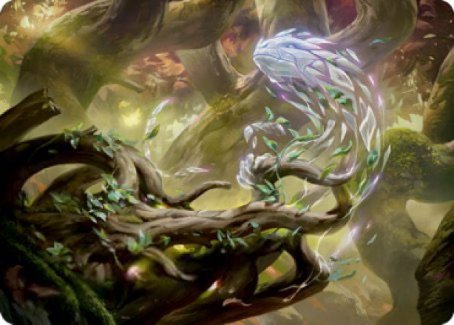 Emergent Sequence Art Card [Strixhaven: School of Mages Art Series] | Devastation Store