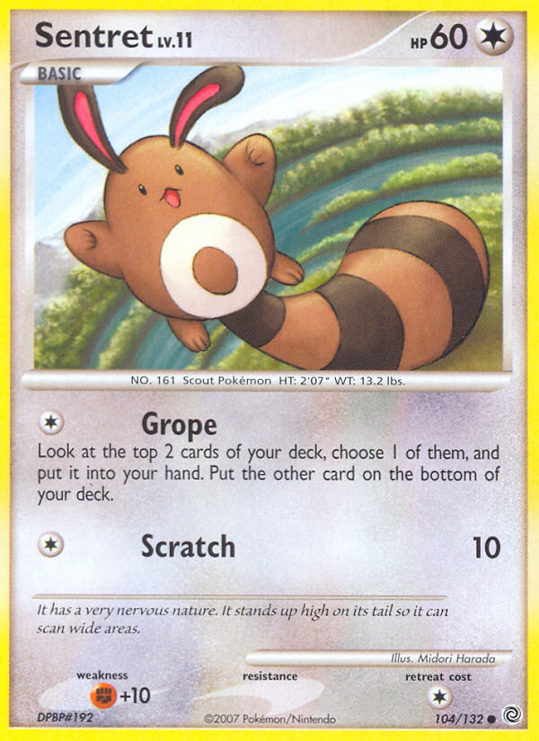 Sentret (104/132) [Diamond & Pearl: Secret Wonders] | Devastation Store