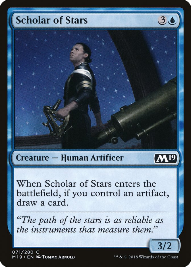 Scholar of Stars [Core Set 2019] | Devastation Store