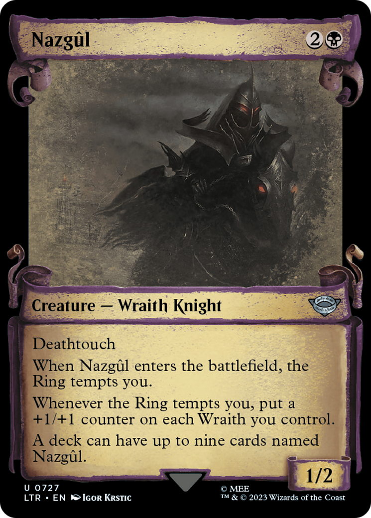 Nazgul (0727) [The Lord of the Rings: Tales of Middle-Earth Showcase Scrolls] | Devastation Store