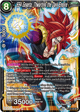 SS4 Gogeta, Thwarting the Dark Empire (BT14-129) [Cross Spirits] | Devastation Store