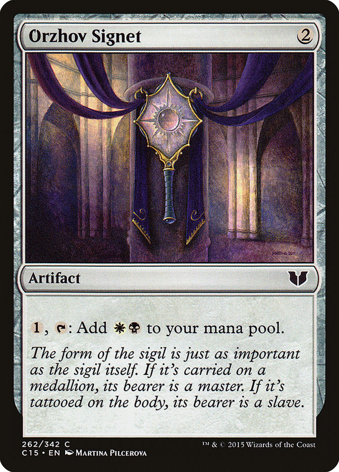 Orzhov Signet [Commander 2015] | Devastation Store