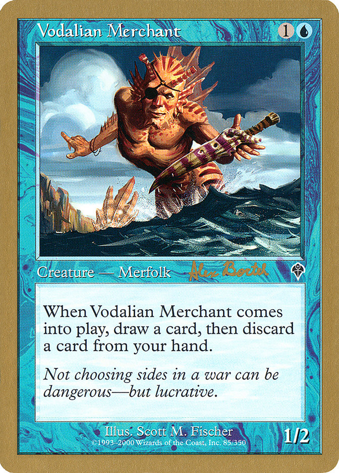 Vodalian Merchant (Alex Borteh) [World Championship Decks 2001] | Devastation Store