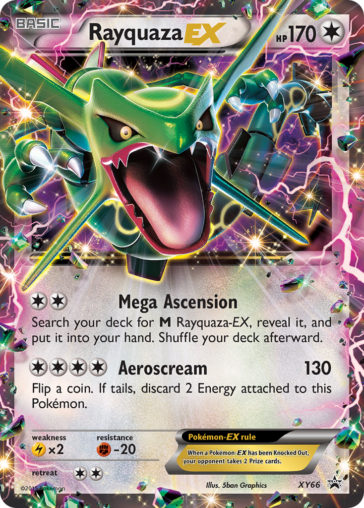 Rayquaza EX (XY66) [XY: Black Star Promos] | Devastation Store