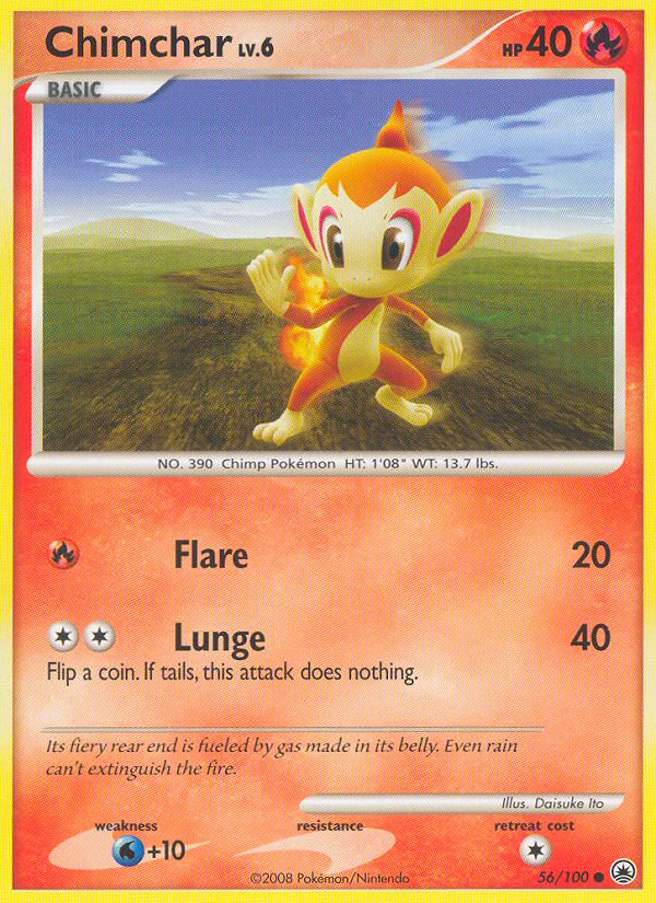 Chimchar (56/100) [Diamond & Pearl: Majestic Dawn] | Devastation Store