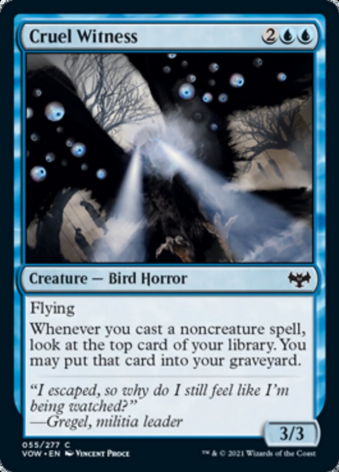 Cruel Witness [Innistrad: Crimson Vow] | Devastation Store