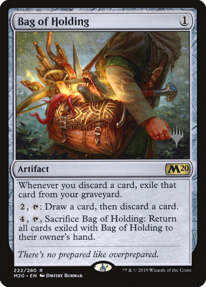 Bag of Holding (Promo Pack) [Core Set 2020 Promos] | Devastation Store